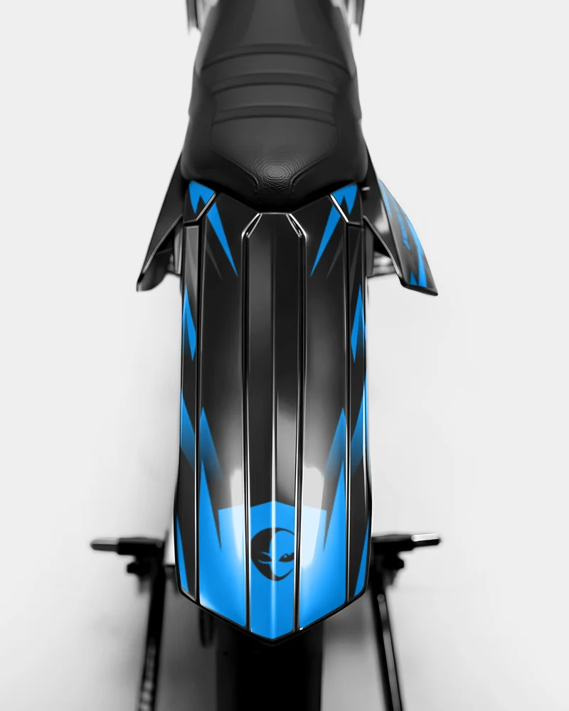 SABLE - Kit deco RIEJU 50cc - Bleu