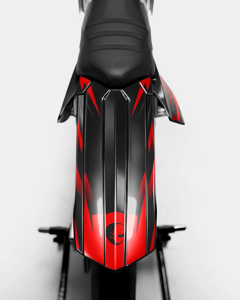 SABLE - Kit deco RIEJU 50cc - Rouge