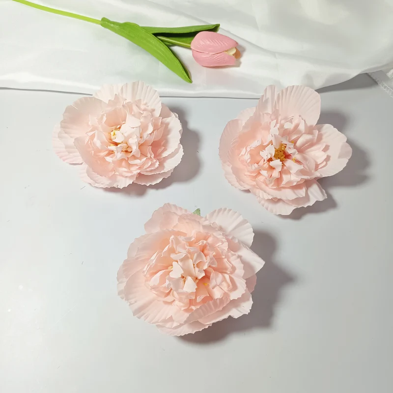 10x Pfingstrosenköpfe künstlich, Ø 10 cm, hochwertige Seidenblumen für DIY-Projekte, Gestecke, Hochzeitsdeko, Mengenrabatt für Floristen