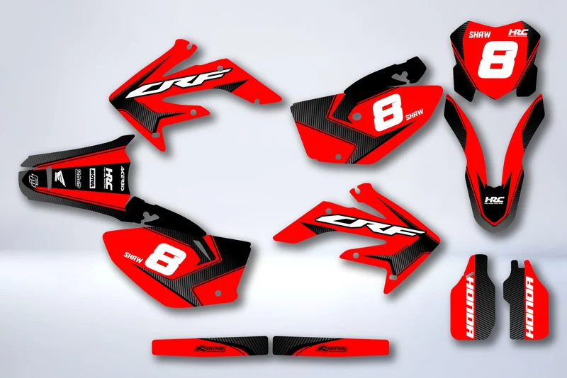 Kit Déco HONDA CRF 250 2004-2009 - FERDAX