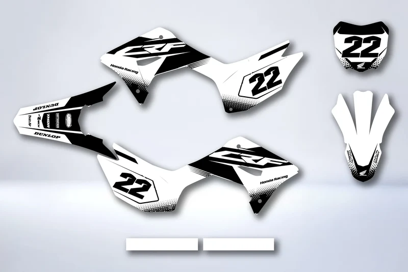 Kit Déco HONDA CRF 230 F / 250 F 2019-2026 - ZAKNOX