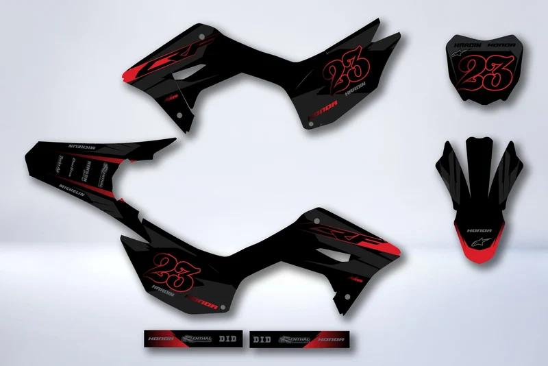 Kit Déco HONDA CRF 230 F / 250 F 2019-2026 - SOLDRIX