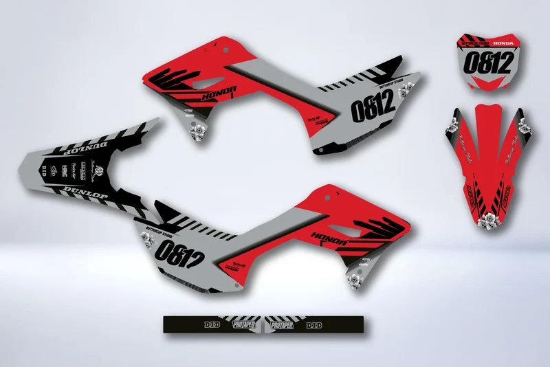 Kit Déco HONDA CRF 230 F / 250 F 2019-2026 - LYRHIX