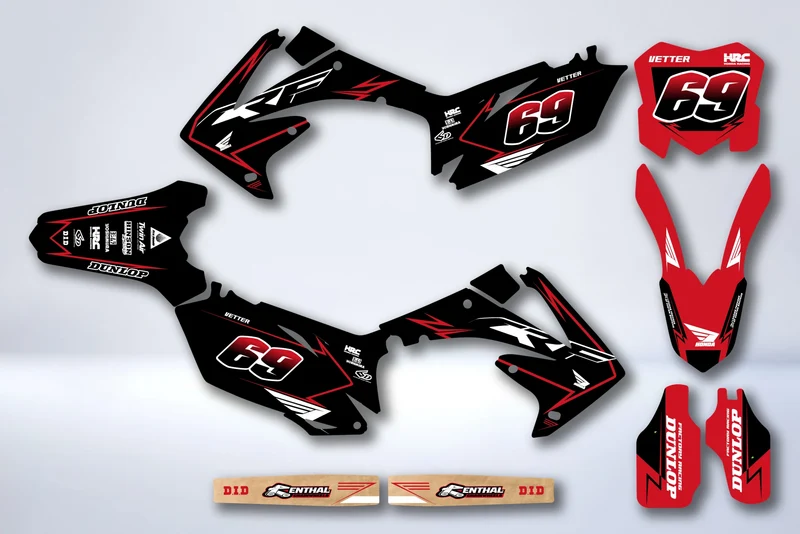 Kit Déco HONDA CRF 250-450 (2009-2012) - GORKOR