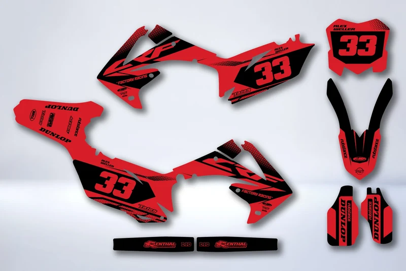 Kit Déco HONDA CRF 250-450 (2009-2012) - FYRKIS
