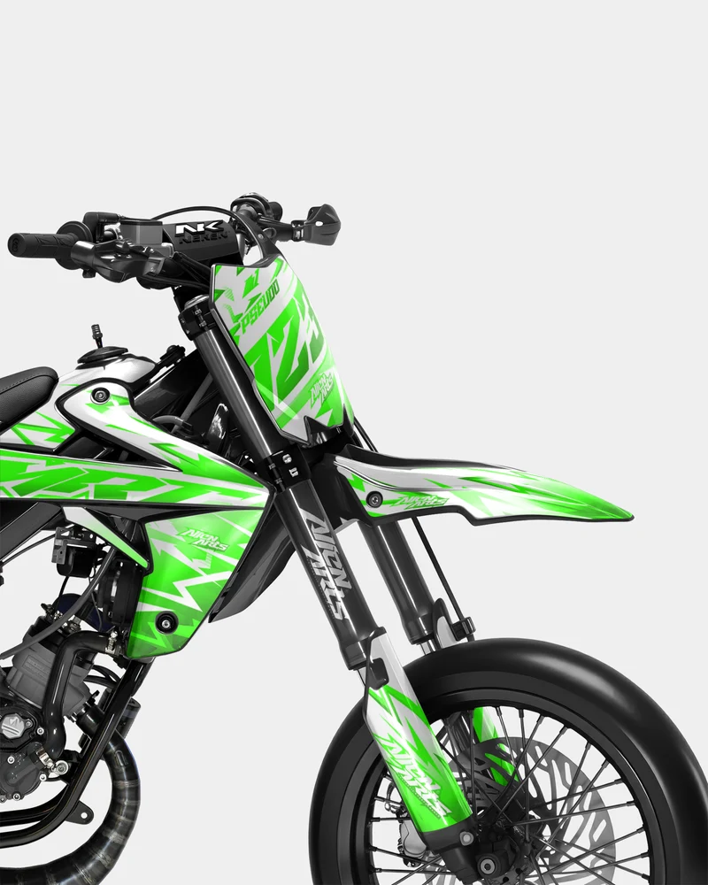 CALYPSO - Kit deco RIEJU 50cc - Vert