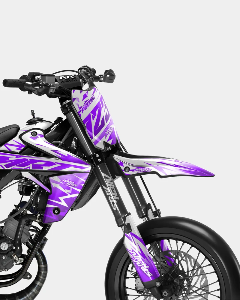 CALYPSO - Kit deco RIEJU 50cc - Violet