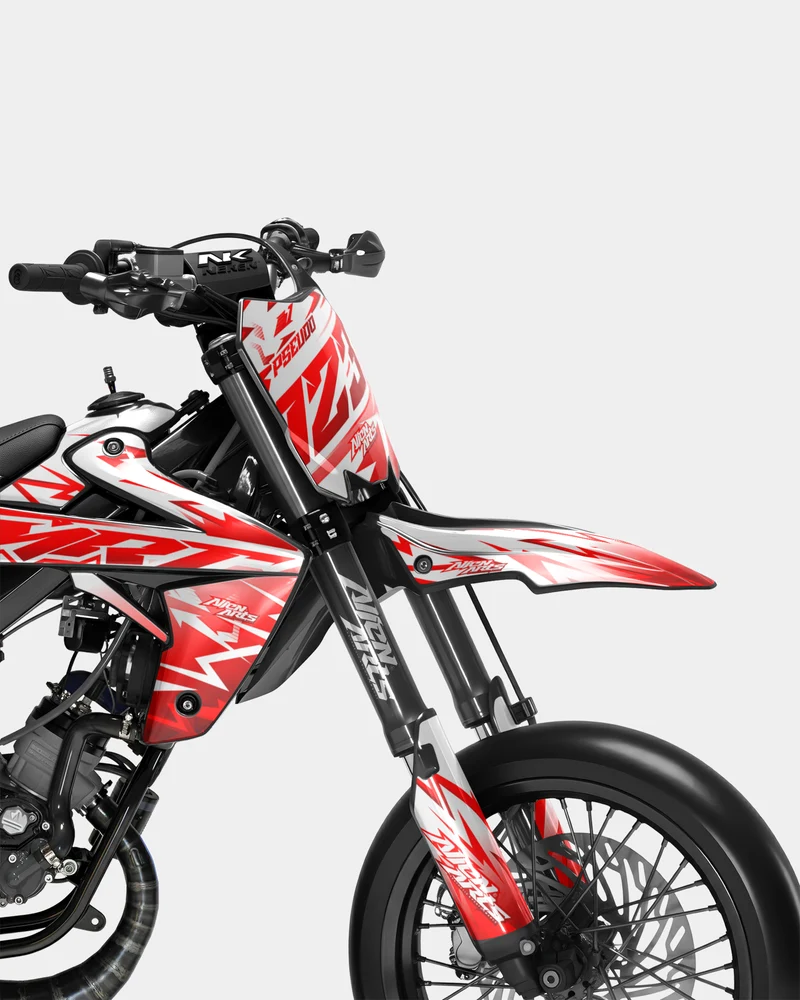 CALYPSO - Kit deco RIEJU 50cc - Rouge