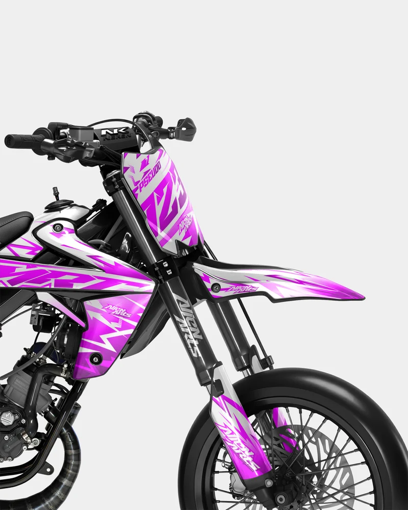 CALYPSO - Kit deco RIEJU 50cc - Rose