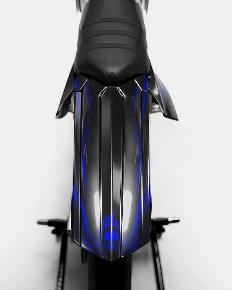 VAGUE - Kit deco RIEJU 50cc - Bleu Foncé