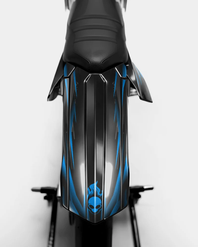 VAGUE - Kit deco RIEJU 50cc - Bleu
