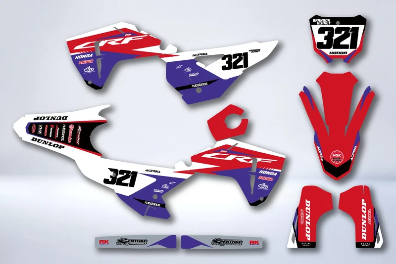 Kit Déco HONDA CRF 250 & CRF 450 2025-2026 - BRUVIX