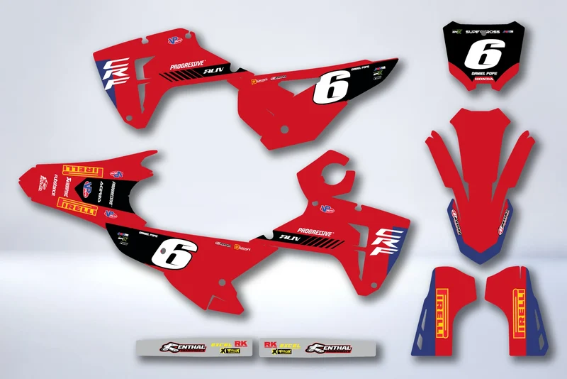 Kit Déco HONDA CRF 250 & CRF 450 2025-2026 - SYLPEX