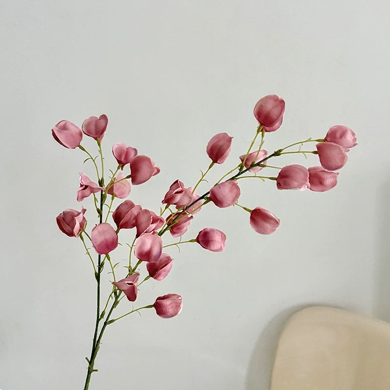 Künstliche Lampionfrüchte, 98 cm, realistisch, 8 Farben – ideal für Hochzeiten, Innenräume & Ausstellungen