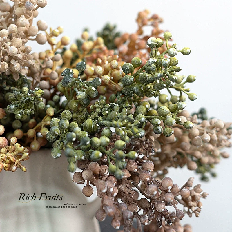 Künstliche Blumen, 35 cm, realistisch, 5 Farben – ideal für Hochzeiten, Cafés & Wohnraumdekoration