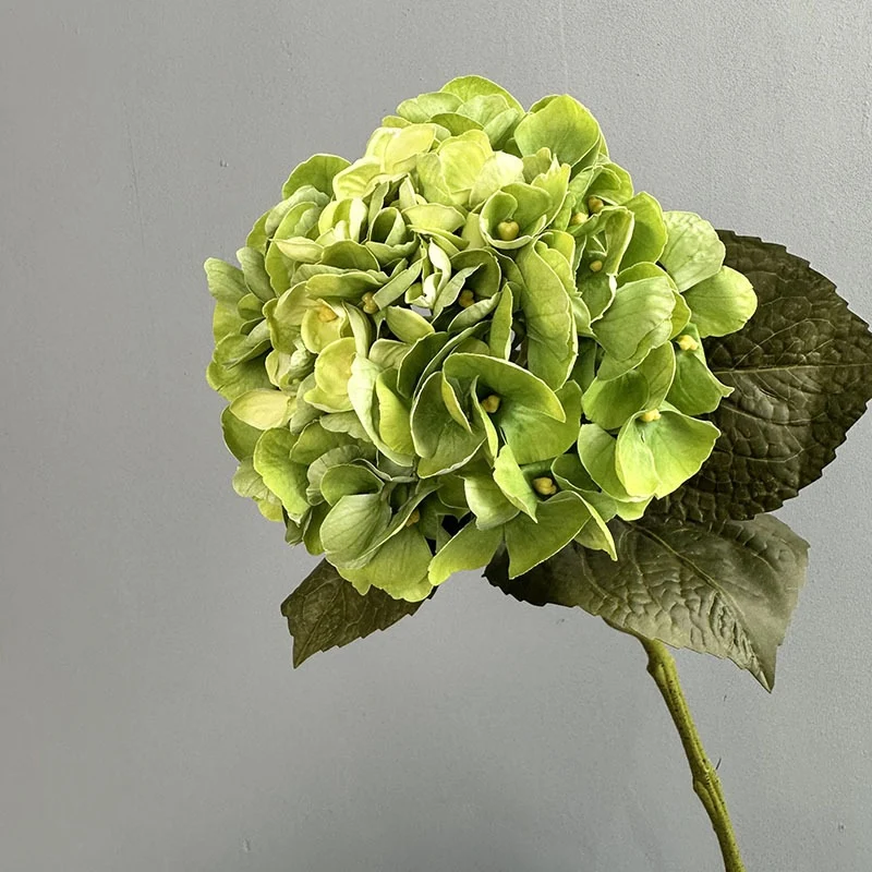 Handgefertigte Hydrangea Kunstblume, 62 cm, 6 Farben – ideal für Hochzeiten, Innendekoration & saisonale Feste