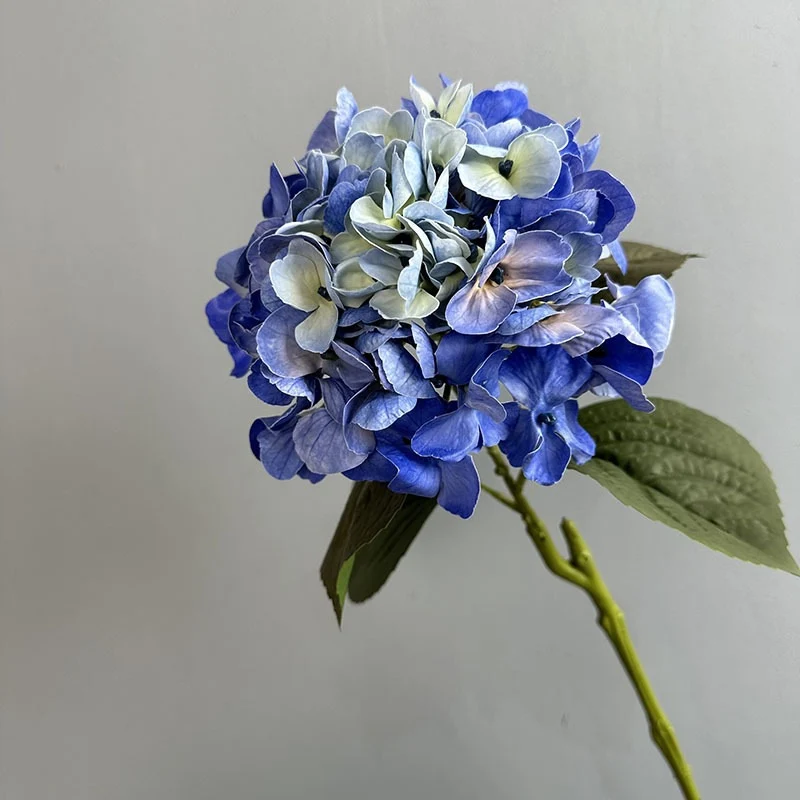 Handgefertigte Hydrangea Kunstblume, 62 cm, 6 Farben – ideal für Hochzeiten, Innendekoration & saisonale Feste