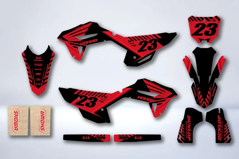 Kit Déco HONDA CRF 250 2022-2024 & CRF 450 2021-2024 - TUNPEX