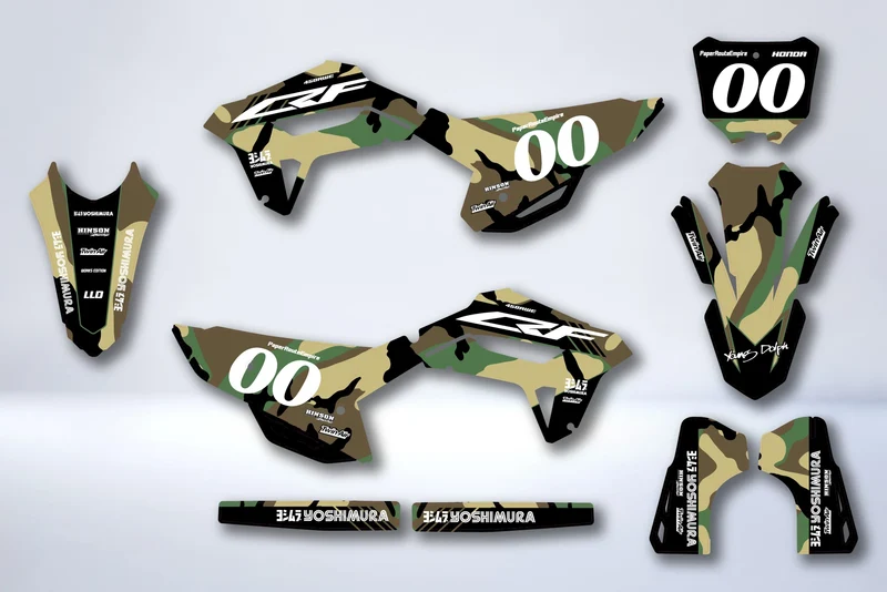 Kit Déco HONDA CRF 250 2022-2024 & CRF 450 2021-2024 - PROMOS