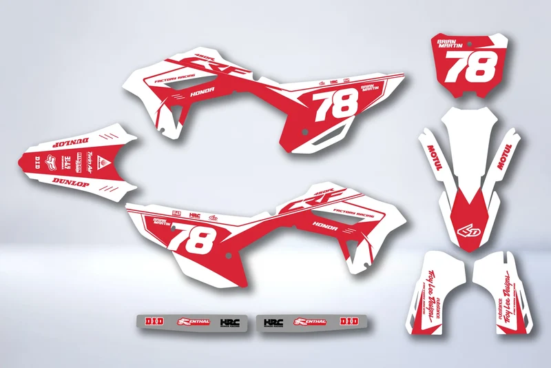 Kit Déco HONDA CRF 250 2022-2024 & CRF 450 2021-2024 - KALPEX
