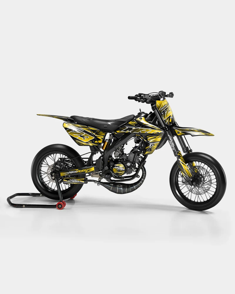 CIEL - Kit deco RIEJU 50cc - Jaune Foncé