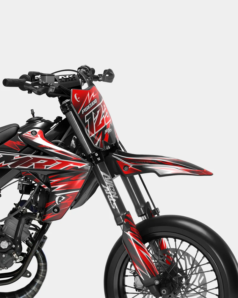 CIEL - Kit deco RIEJU 50cc - Rouge
