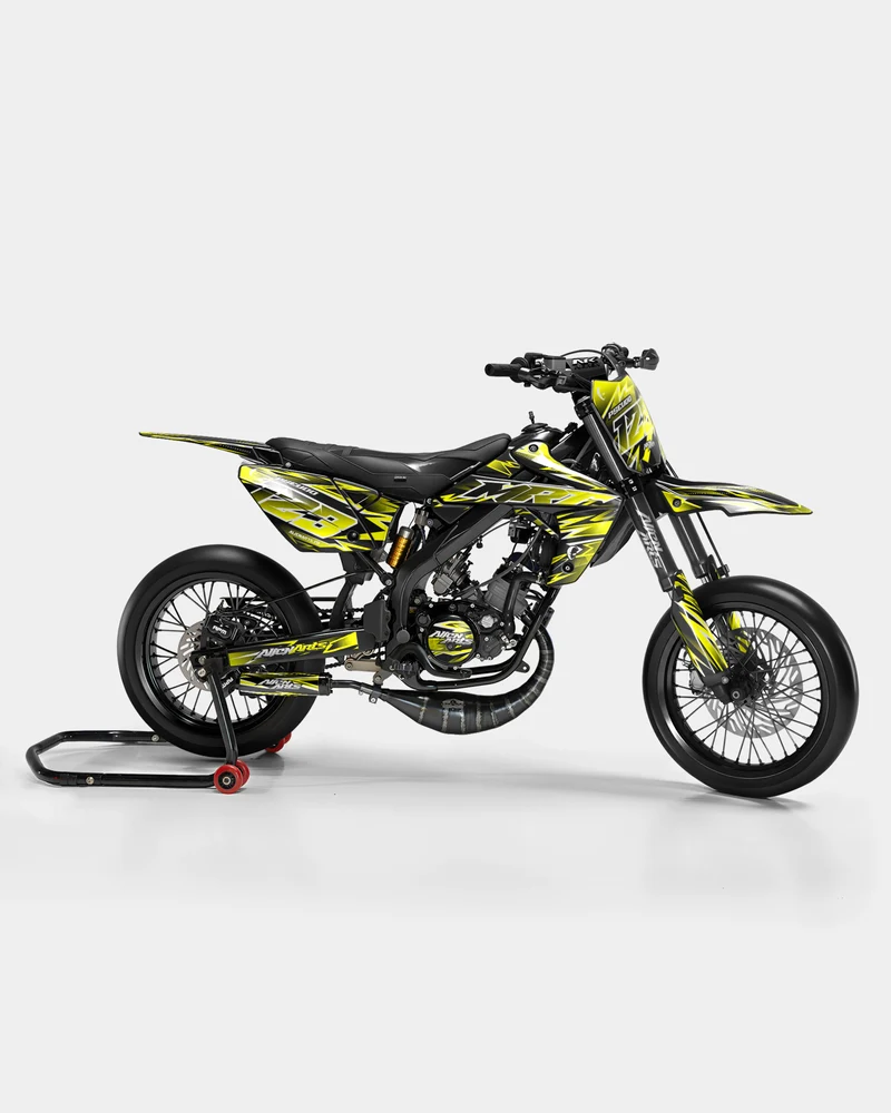 CIEL - Kit deco RIEJU 50cc - Jaune