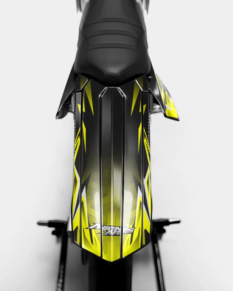 CIEL - Kit deco RIEJU 50cc - Jaune
