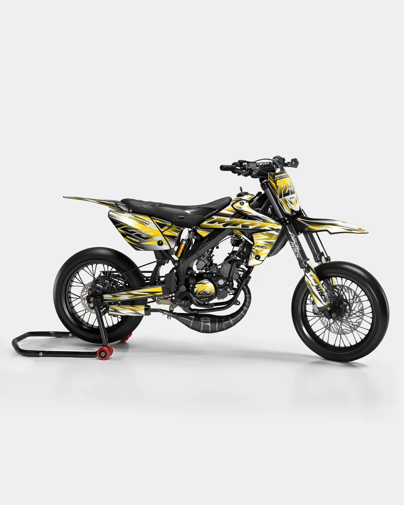 FIKA - Kit deco RIEJU 50cc - Jaune Foncé