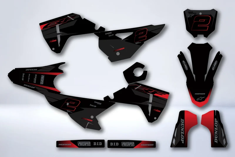 Kit Déco HONDA CRF 250 & CRF 450 2025-2026 - LOKZEN