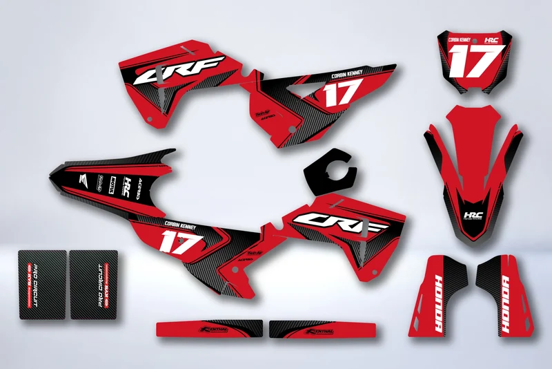 Kit Déco HONDA CRF 250 & CRF 450 2025-2026 - QUIKOR