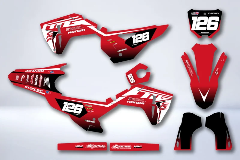 Kit Déco HONDA CRF 250 & CRF 450 2025-2026 - WARNOX