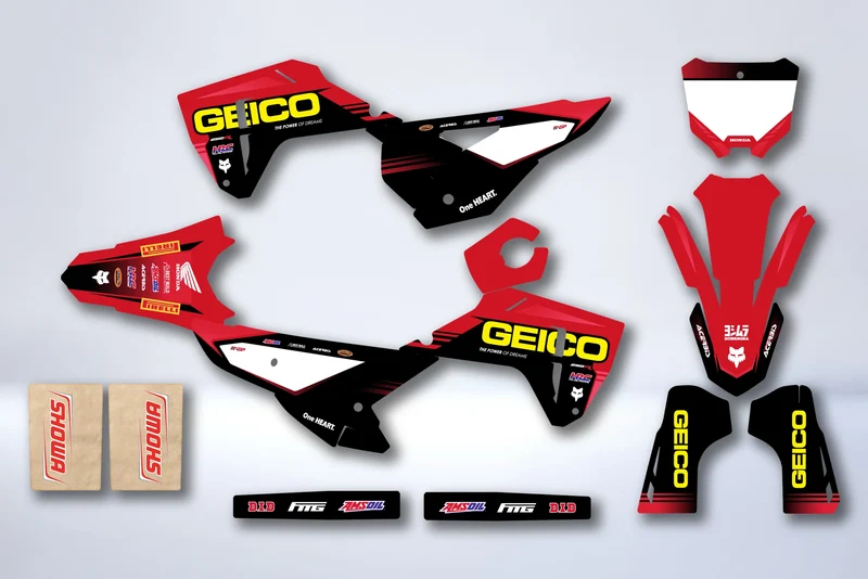 Kit Déco HONDA CRF 250 & CRF 450 2025-2026 - ZAKLOR