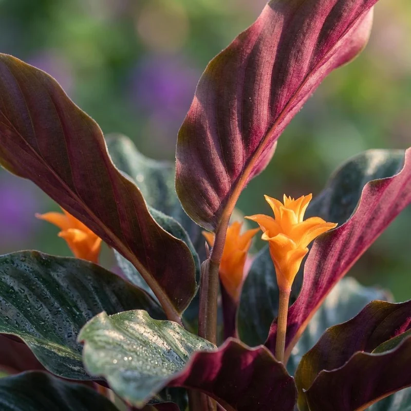 Calathea Crocata - Ø 14 cm - Höhe: 40 - 45cm