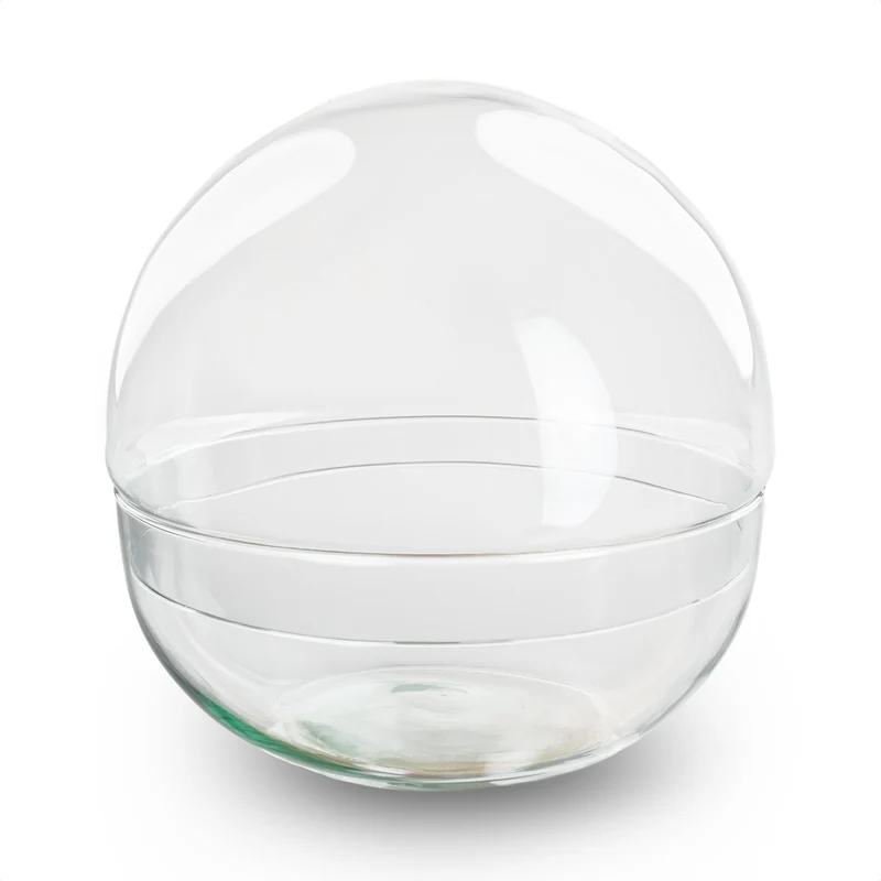 Terrarium-Glaskuppel, zweiteilig, Ø 20 cm 20 cm