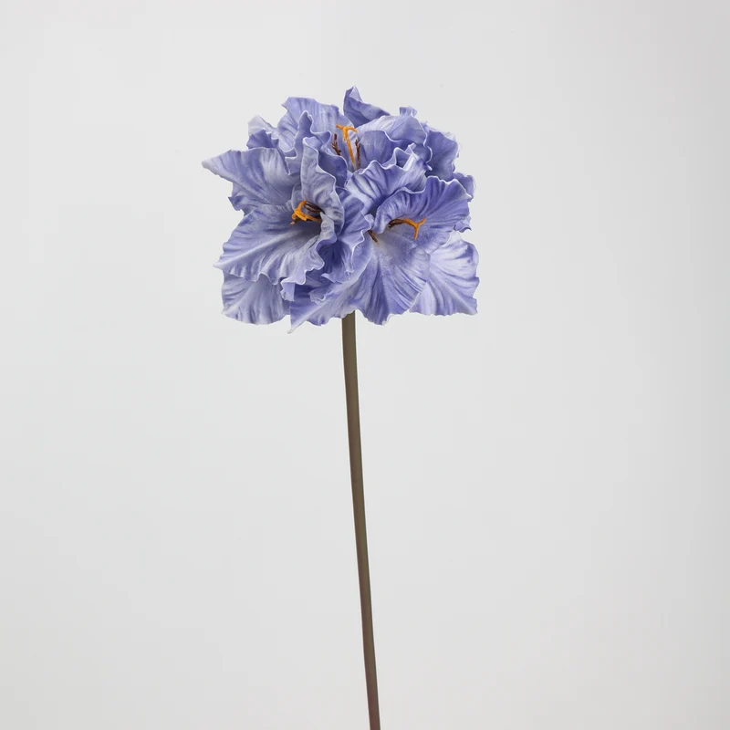 Künstliche Gladiole, 70 cm, realistisch, 7 Farben – ideal für Hochzeiten, Innendekoration & Blumenarrangements