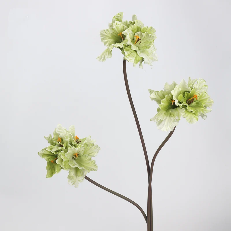 Künstliche Gladiole, 70 cm, realistisch, 7 Farben – ideal für Hochzeiten, Innendekoration & Blumenarrangements