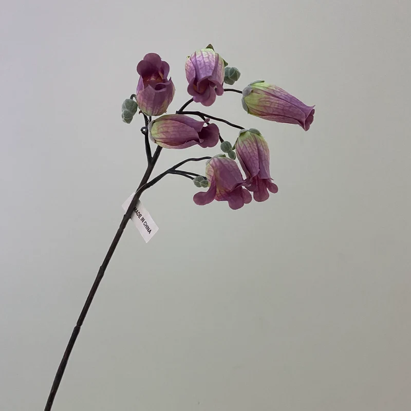 Künstliche Blumen, 70 cm, realistisch, in Weiß, Lila, Fuchsia, Gelb, Rosa – ideal für Hochzeiten, Innenraumdekoration & Cafés