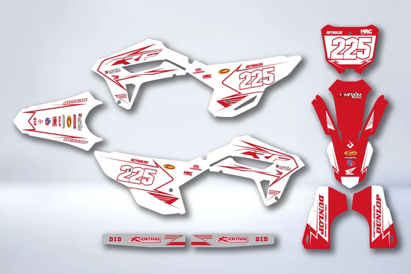 Kit Déco HONDA CRF 250 2022-2024 & CRF 450 2021-2024 - ZAKVAR