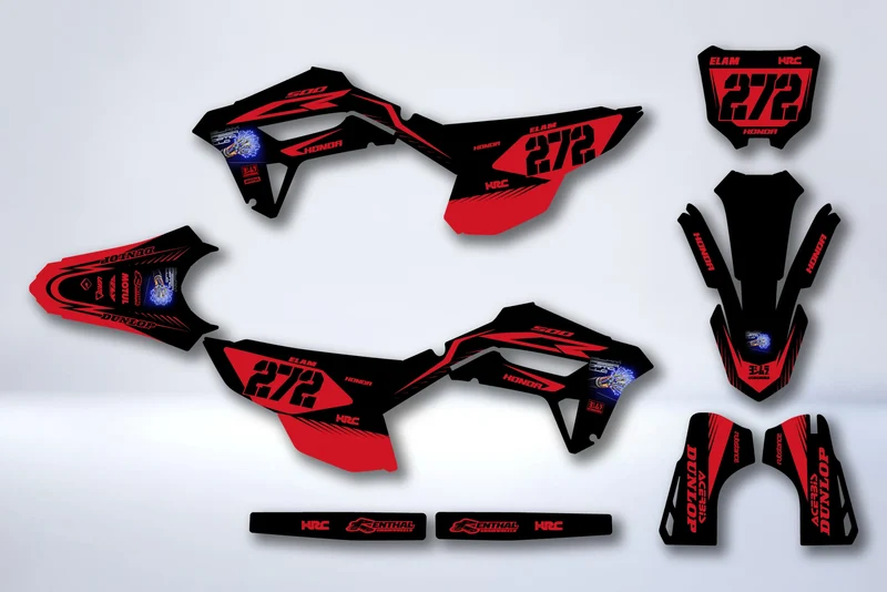 Kit Déco HONDA CRF 250 2022-2024 & CRF 450 2021-2024 - NYKXAR