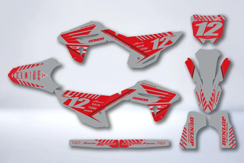 Kit Déco HONDA CRF 250 2022-2024 & CRF 450 2021-2024 - HELSYN