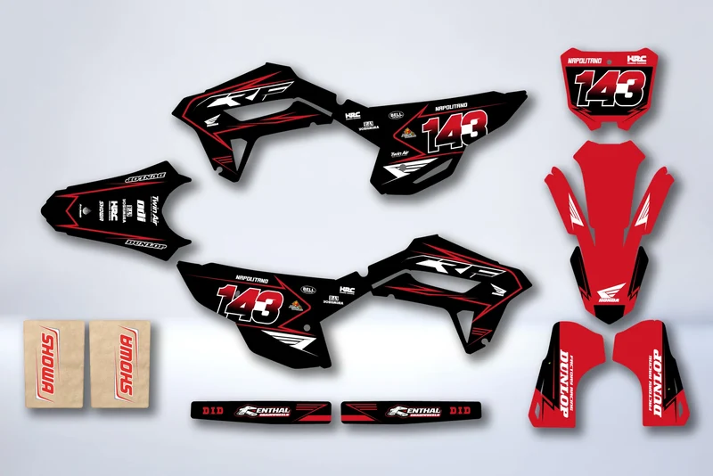 Kit Déco HONDA CRF 250 2022-2024 & CRF 450 2021-2024 - FYRFEN