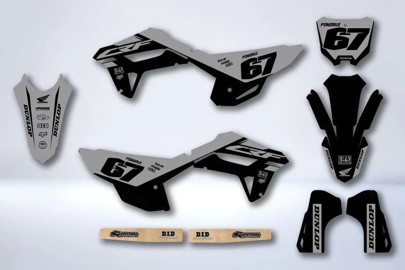 Kit Déco HONDA CRF 250 2022-2024 & CRF 450 2021-2024 - SYLGAR