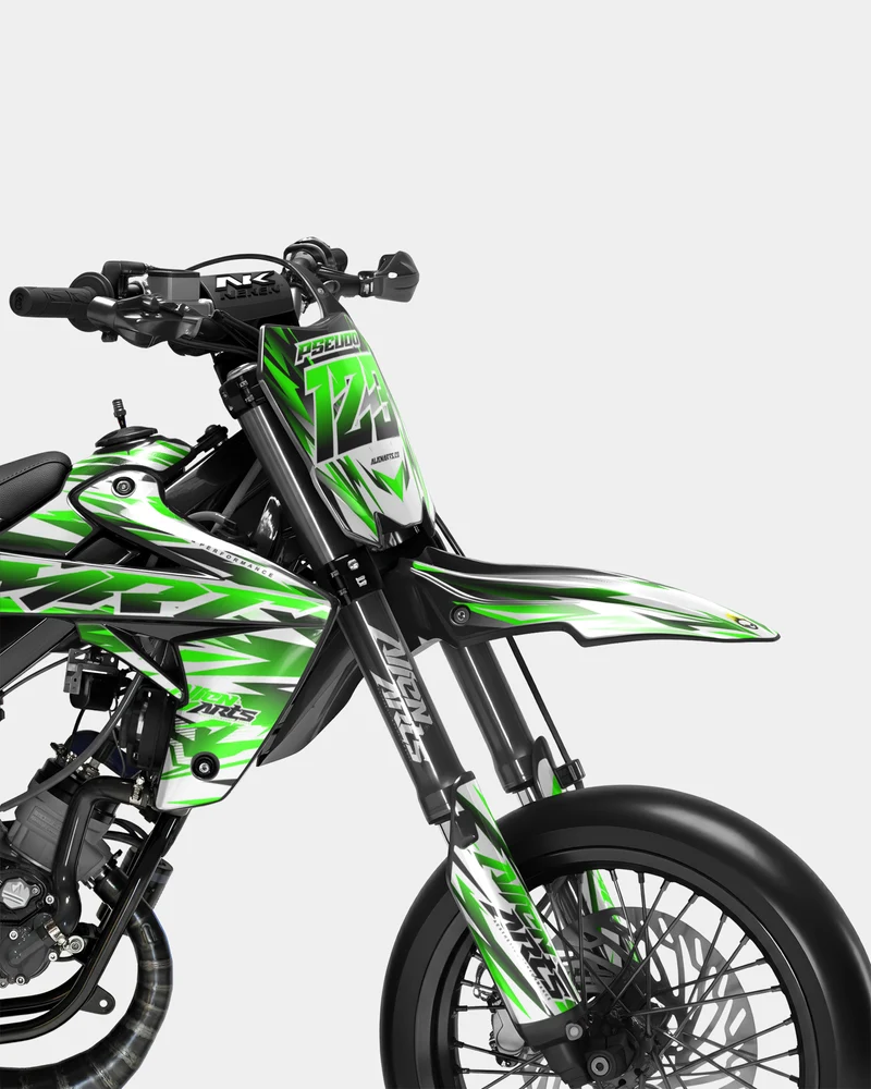 FIKA - Kit deco RIEJU 50cc - Vert