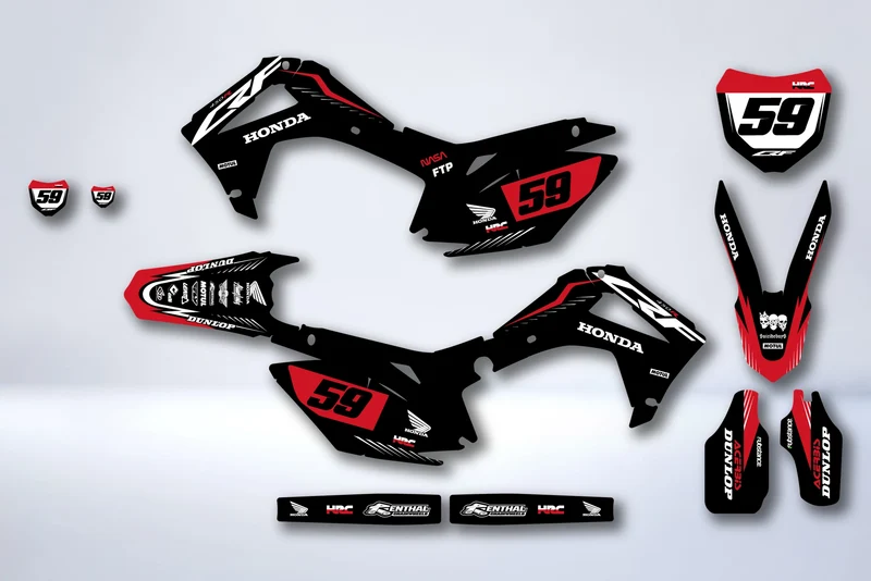 Kit Déco HONDA CRF 250-450 2013-2016 - RIXVAR