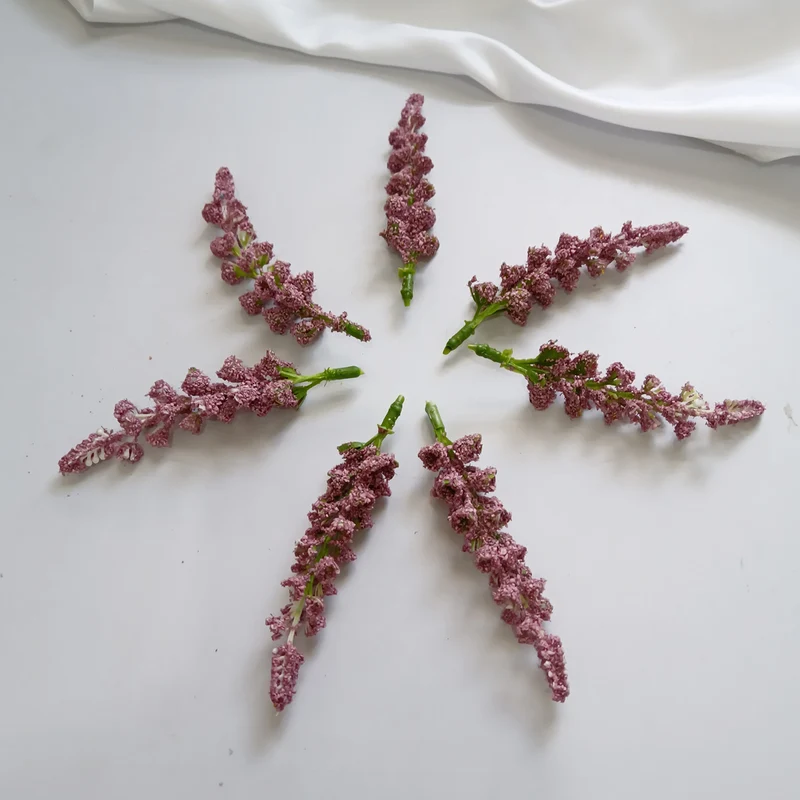 Echte Berührung Weizenpflanze Zubehör, 11cm, Dekorativ, Perfekt für Hochzeiten, DIY Geschenke, Blumenarrangements
