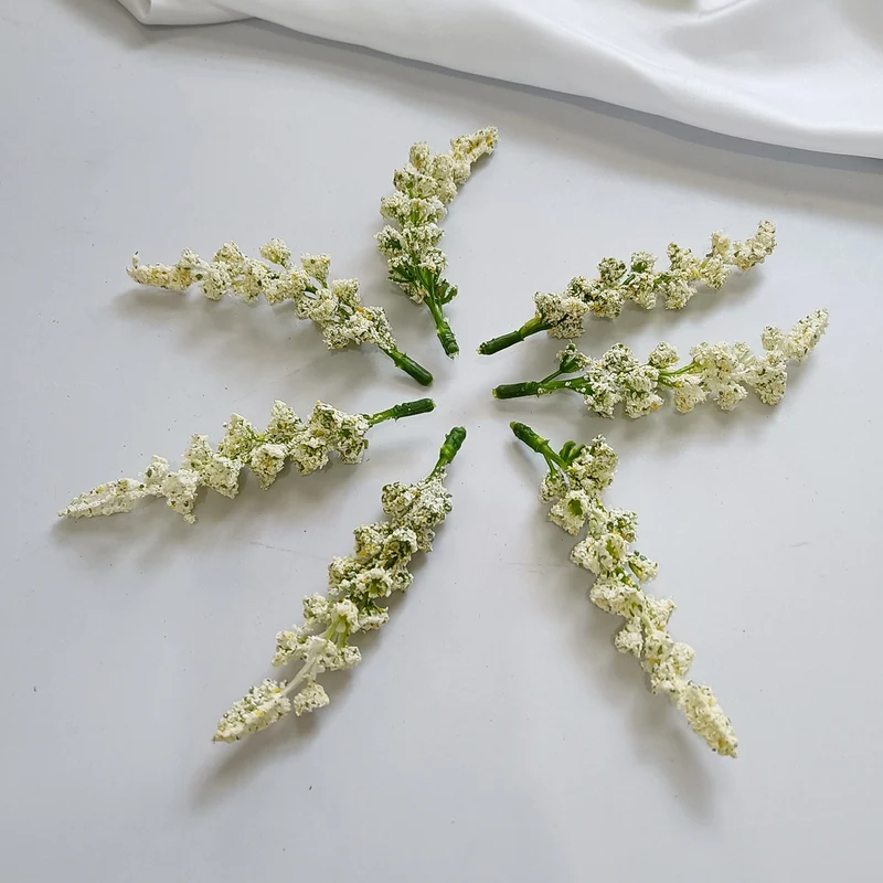 Echte Berührung Weizenpflanze Zubehör, 11cm, Dekorativ, Perfekt für Hochzeiten, DIY Geschenke, Blumenarrangements