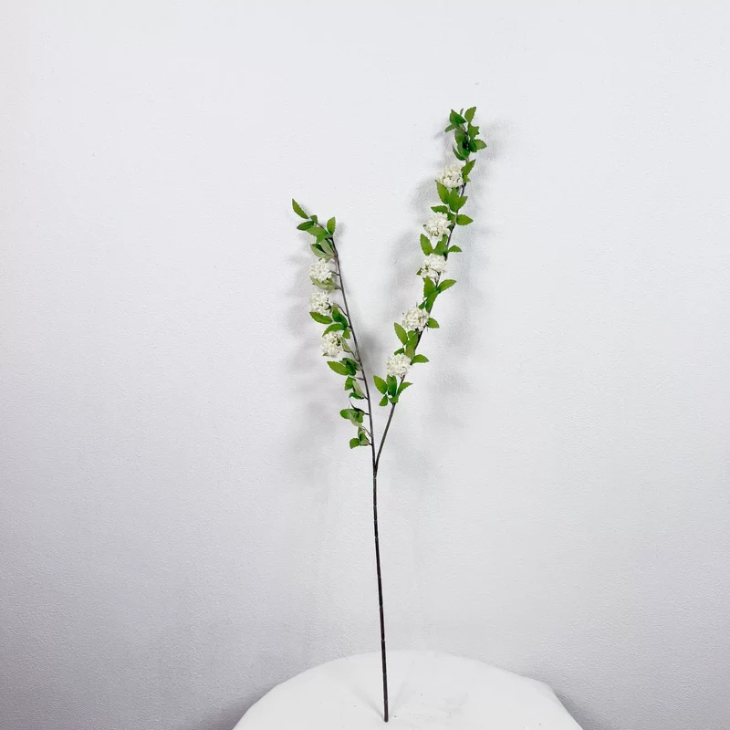 2er Set Kunstblumen Hydrangea, 90 cm, realistisch, ideal für Hochzeiten, Dekoration, Vasen, langlebig, pflegeleicht
