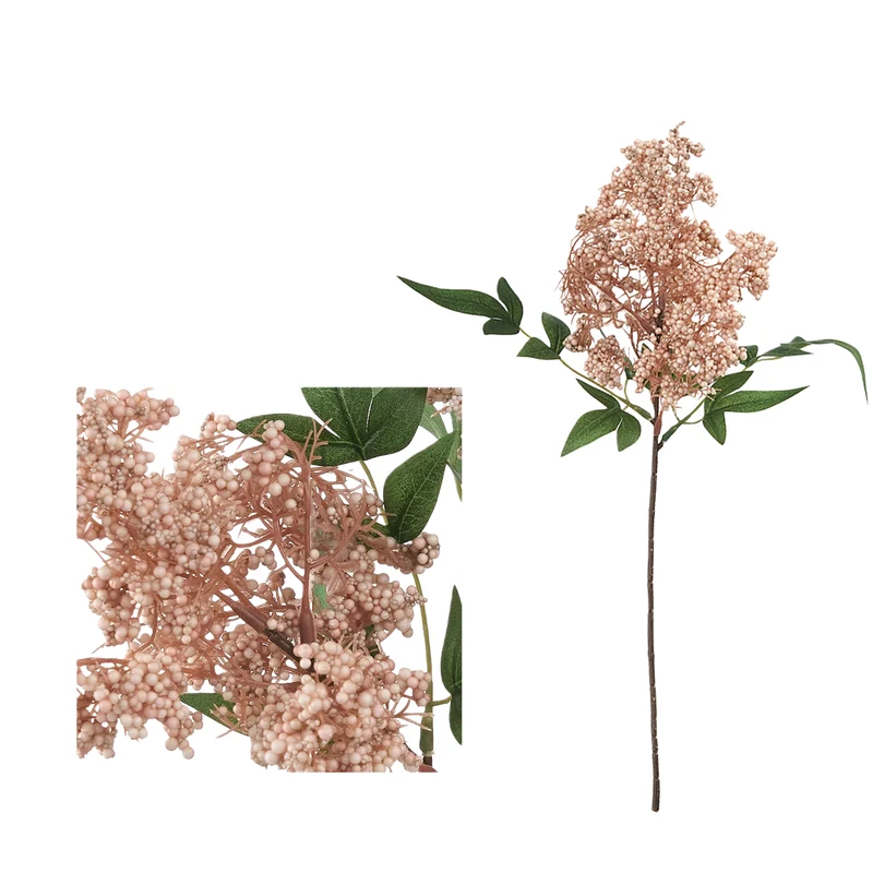 8er Set Künstliche Beeren-Zweige 40 cm, Realistische Deko-Stiele für Vase, DIY-Gestecke, Hochzeitsdeko, Herbst & Ganzjährige Dekoration