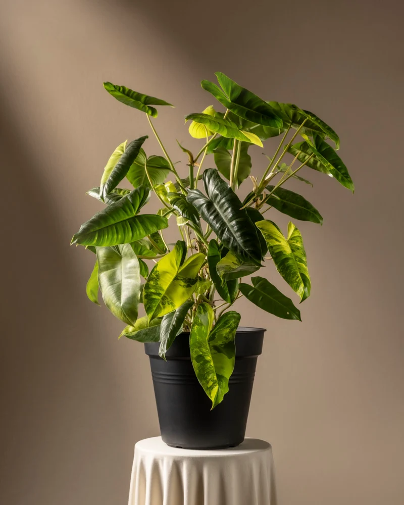 Philodendron burle marx variegata